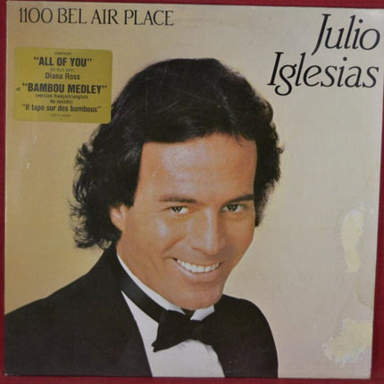 Julio Iglesias 1100 Bel Air Place – 33 U/min Vinyl-Schallplatte