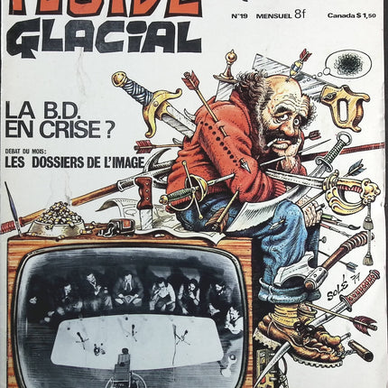 Fluide glacial N° 19 - revue magazine - livre
