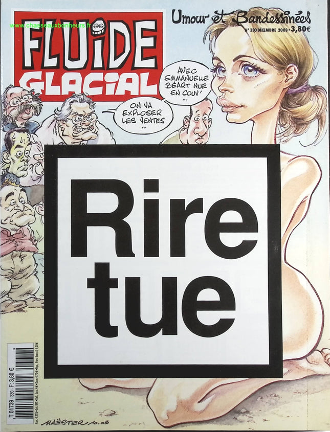 Fluide glacial N° 330 - revue magazine - livre