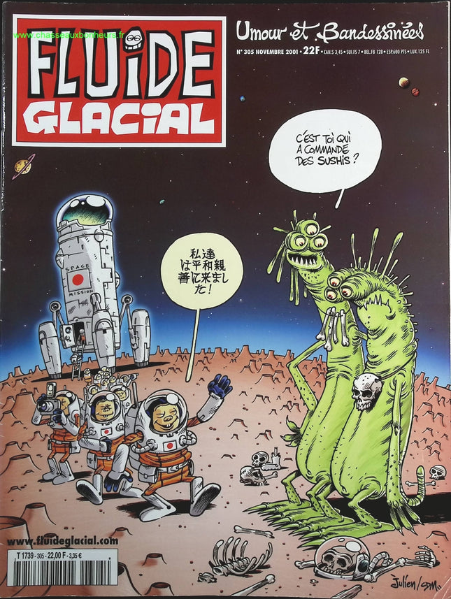 Fluide glacial N° 305 - revue magazine - livre