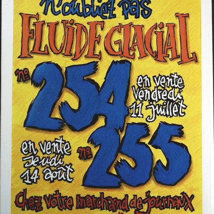 Fluide glacial numéro spécial été 1997 - revue magazine - livre