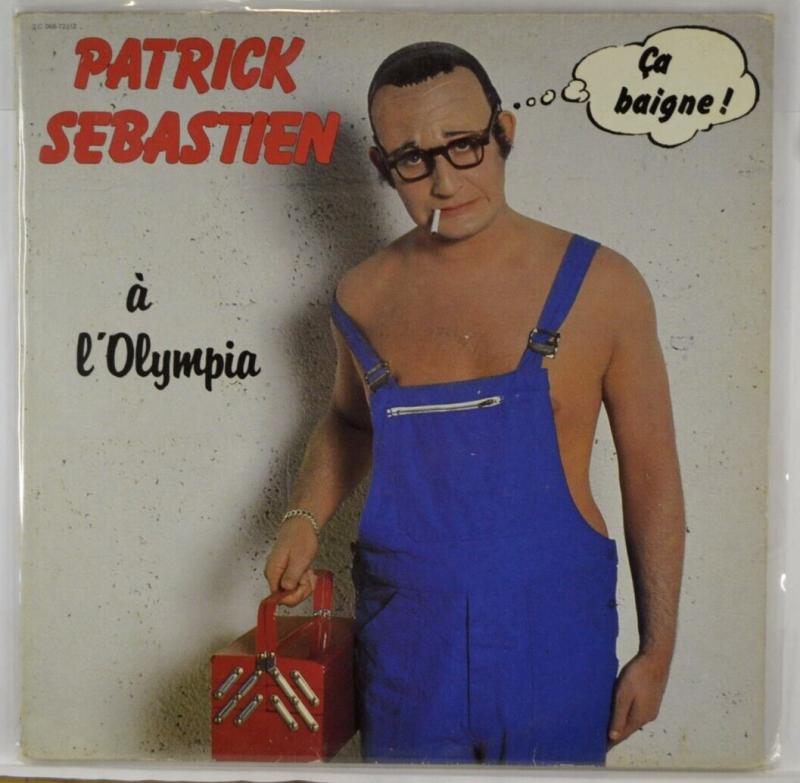 It's going swimming at the Olympia Patrick Sébastien - 33 rpm vinyl record