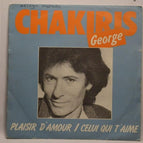 Plaisir d'amour - Chakiris George - disque vinyle 45 tours