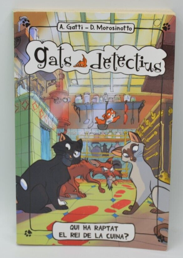 Gats detectius – Wer hat den König der Küche entführt? – Buch auf Spanisch