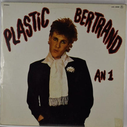 eine 1-Plastik-Bertrand-Vinyl-Schallplatte mit 33 U/min