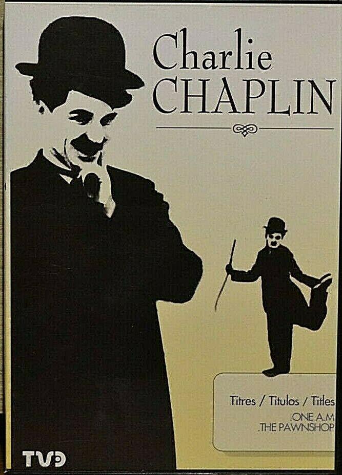 dvd Charlie Chaplin one a.m - the pawnshop - humour