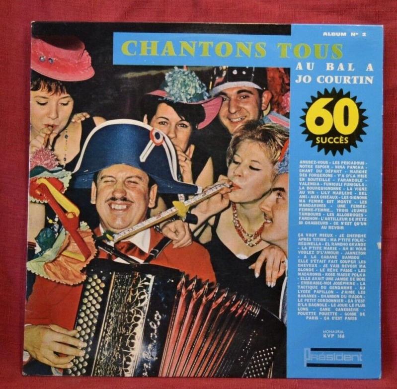 Lasst uns alle beim Ball bei Jo Courtin singen – 33 U/min Vinyl-Schallplatte