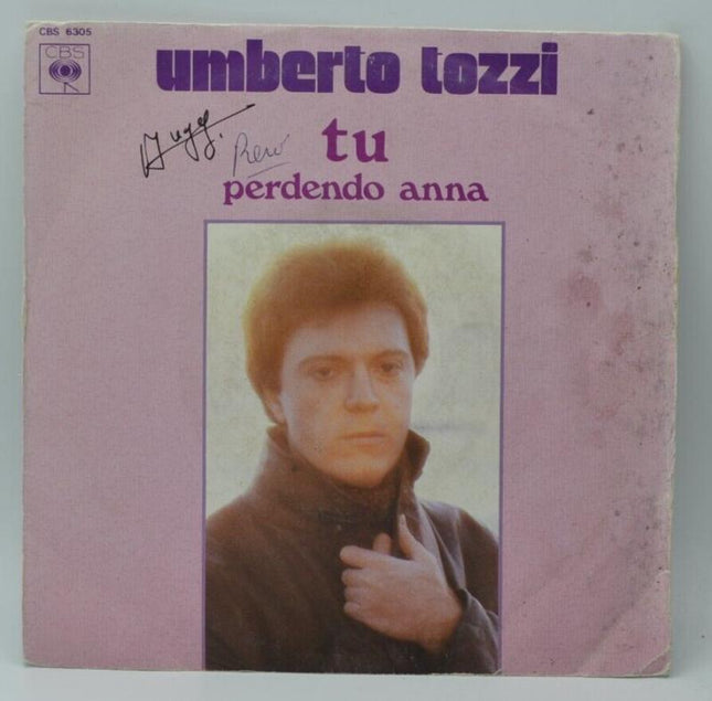 tu umberto tozzi - 45 rpm vinyl record