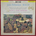 Bach – David und Igor Oistrach – 33 U/min Vinyl-Schallplatte