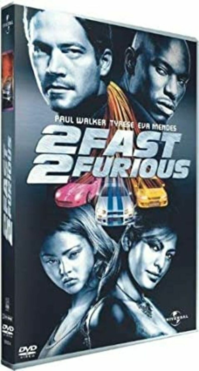 DVD 2 Fast 2 Furious – Paul Walker – Eva Mendes – Action