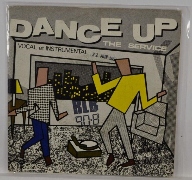 Dance Up the Service – 45 U/min Vinyl-Schallplatte