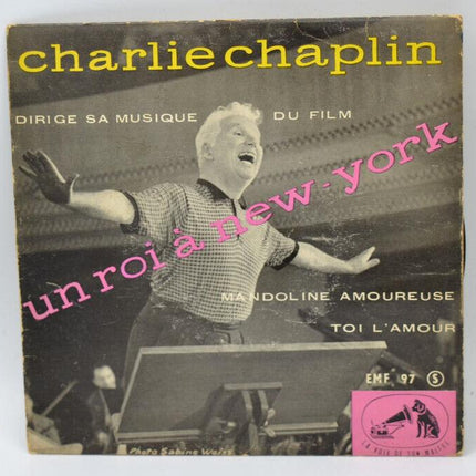 Charlie Chaplin - A King in New York - Mandolin - 45 rpm vinyl record