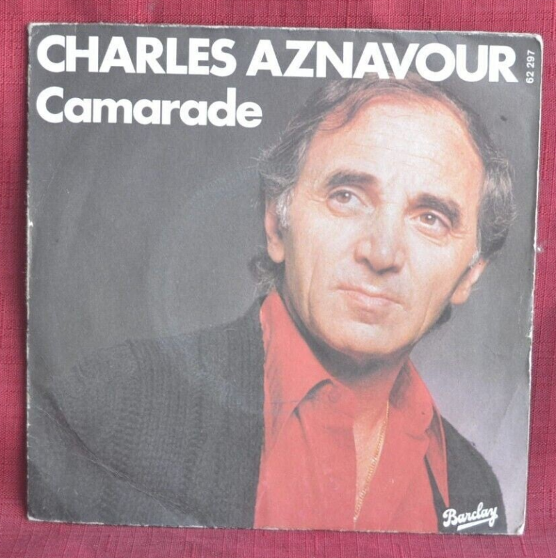 45 U/min Vinyl-Schallplatte – Genosse Charles Aznavour