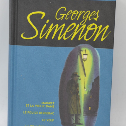 Maigret et la vieille dame le fou de Bergerac le veuf la chambre bleue Les témoin - Georges Simenon - livre