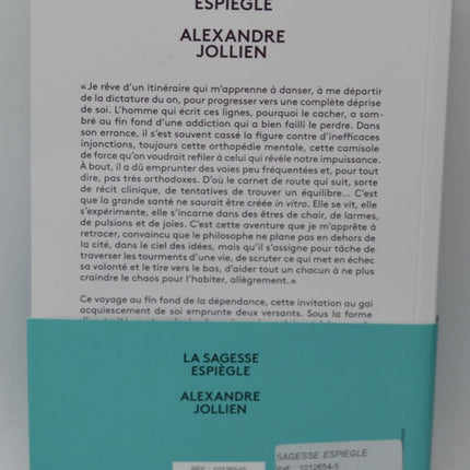 Spielerische Weisheit – Alexandre Jollien – Buch