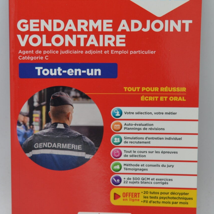 Auswahltests für freiwillige Gendarmenassistenten 2021–2022 – Dominique Herbaut – Buch