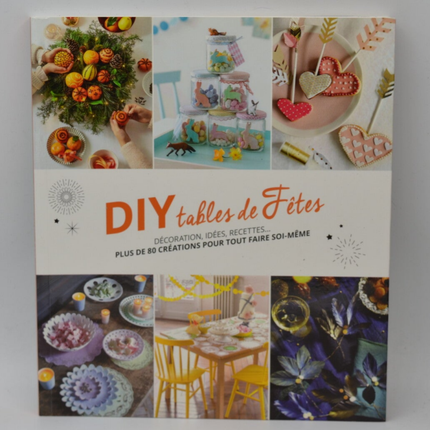 DIY holiday table decorations, recipe ideas. Over 80 DIY creations - book