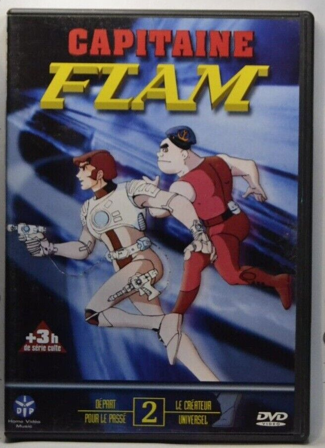 dvd capitaine flam départ pour le passé