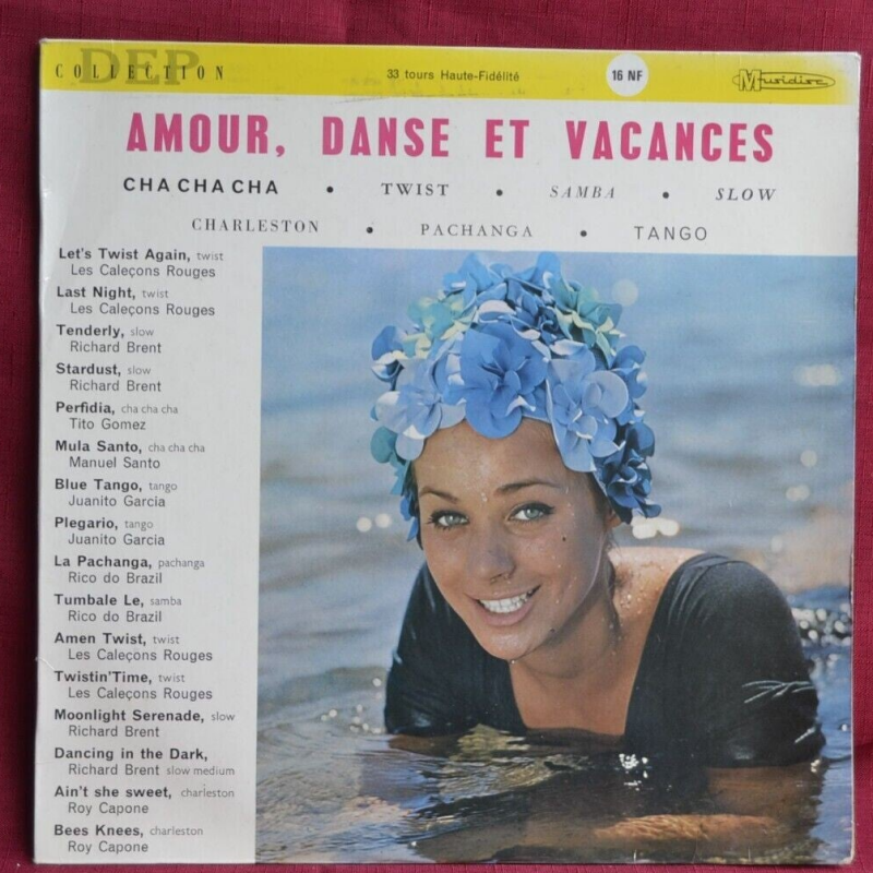 Love, Dance, and Vacation - 33 rpm vinyl record