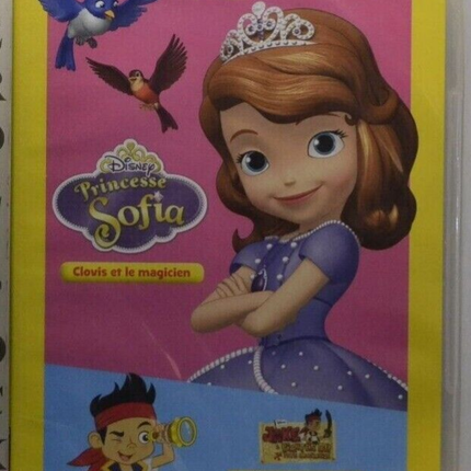 dvd disney junior 37 princesse sofia jake - NEUF