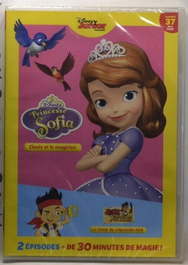 dvd disney junior 37 princesse sofia jake - NEUF