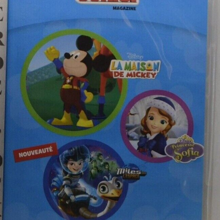 dvd disney junior la maison de mickey princesse sofia miles - NEUF