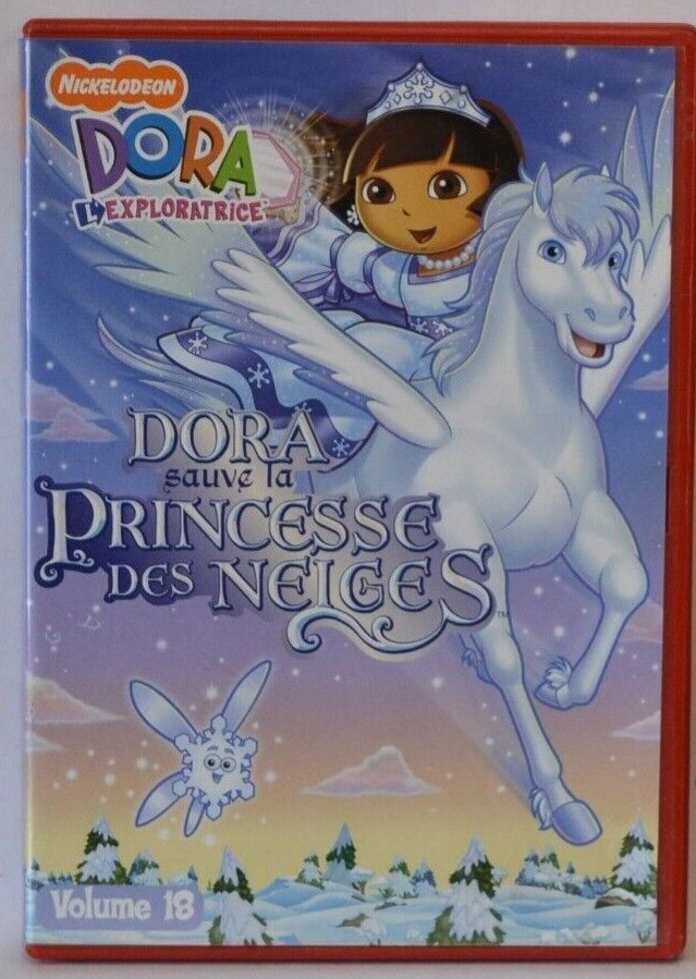 dvd dora sauve la princesse des neiges