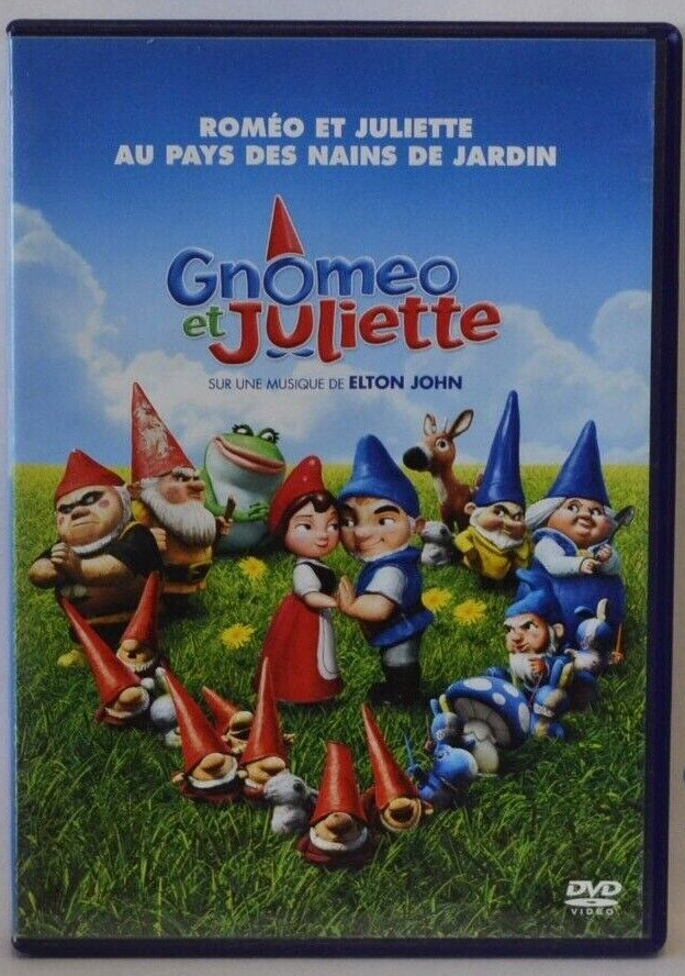 dvd gnomeo et juliette