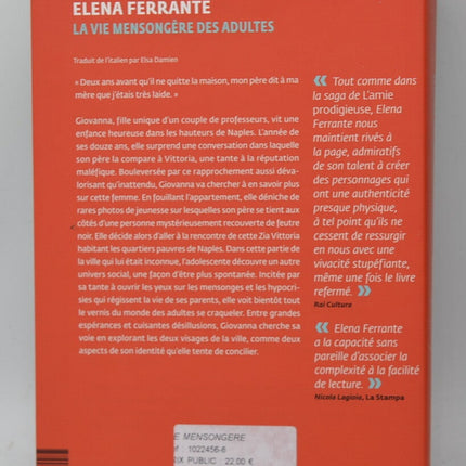Das lügenhafte Leben der Erwachsenen - Elena Ferrante - Buch