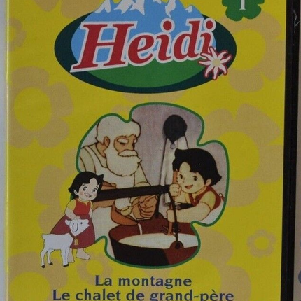dvd Heidi, Vol. 1 - La montagne, Le chalet de grand-père