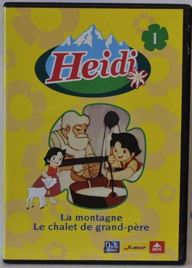 dvd Heidi, Vol. 1 - La montagne, Le chalet de grand-père