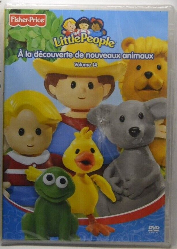 dvd little people à la découverte de nouveaux animaux - NEUF