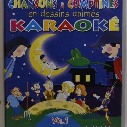 dvd mes 20 premières chansons et comptines en dessin animés karaoké