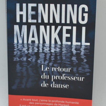 Le retour du professeur de danse - Henning Mankell - Livre