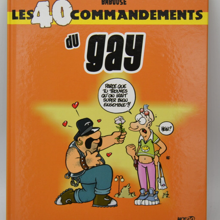 Les 40 commandements du gay - Babouse - BD - Livre