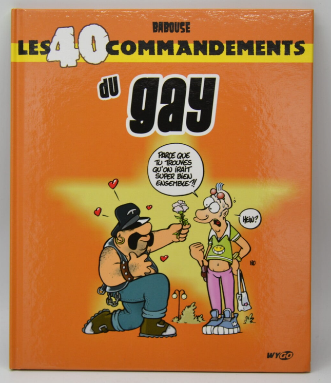 Les 40 commandements du gay - Babouse - BD - Livre
