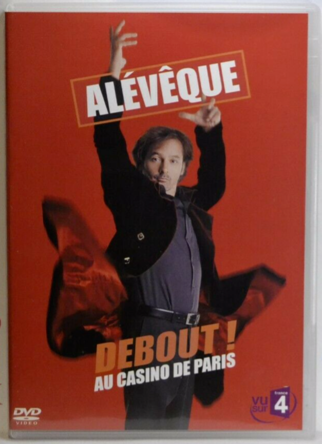 Alévêque-DVD-Stand im Pariser Casino