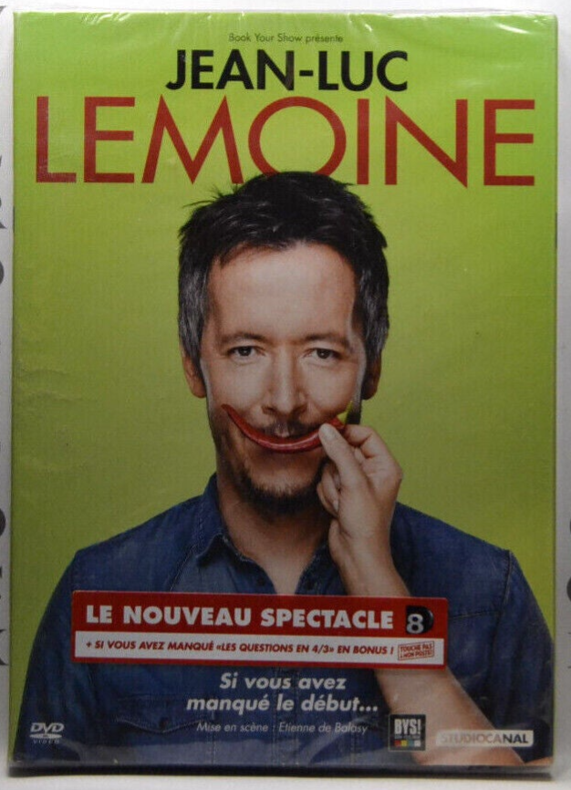 Jean-Luc Lemoine DVD - If you missed the beginning - BRAND NEW