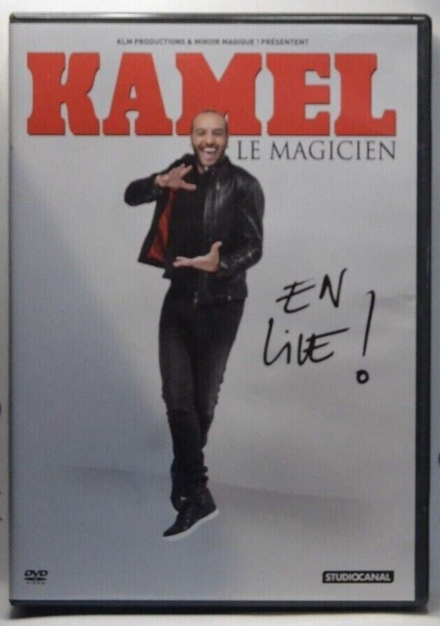 dvd kamel le magicien en live + jeu de carte