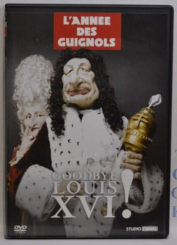 dvd l'année des guignols goodbye louis xvi