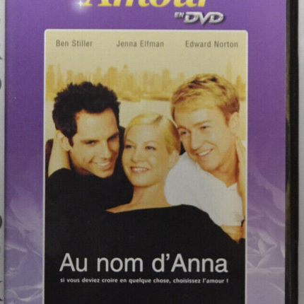 dvd Au nom d'Anna - Ben Stiller - Jenna Elfman - Edward Norton - Comédie dramatique