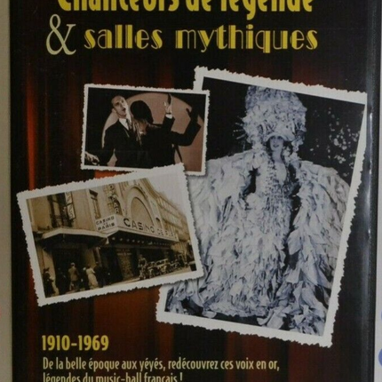 DVD Legendäre Sänger und legendäre Veranstaltungsorte – 1910–1969