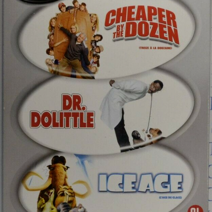 Im Dutzend billiger DVD - Dr. Dolittle - Ice Age - 3 DVDs - Im Dutzend billiger - Ice Age