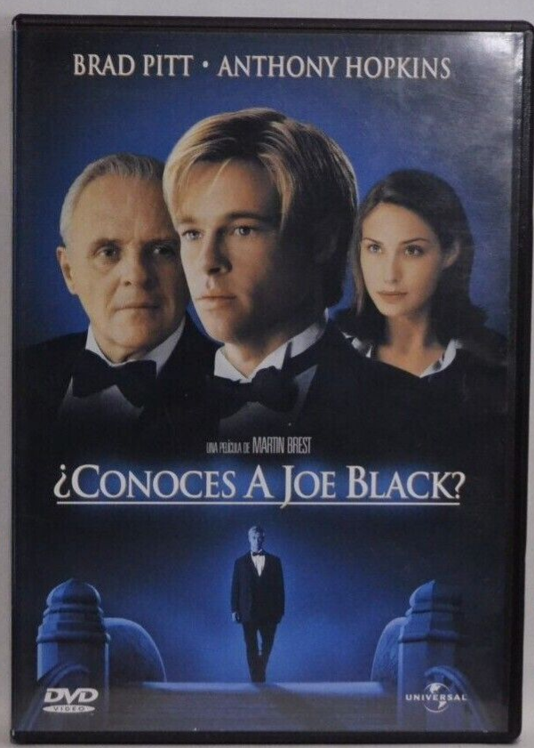 dvd Conoces a Joe Black? Brad Pitt - Anthony Hopkins - drama