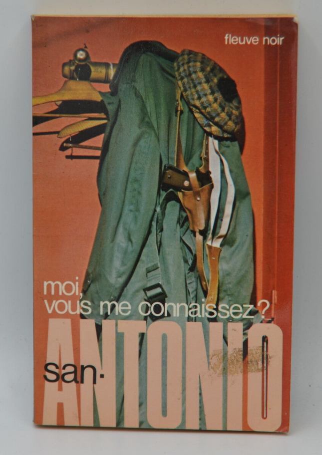 Moi vous me connaissez ? – San-Antonio – Roman policier humoristique et enquête décalée - livre