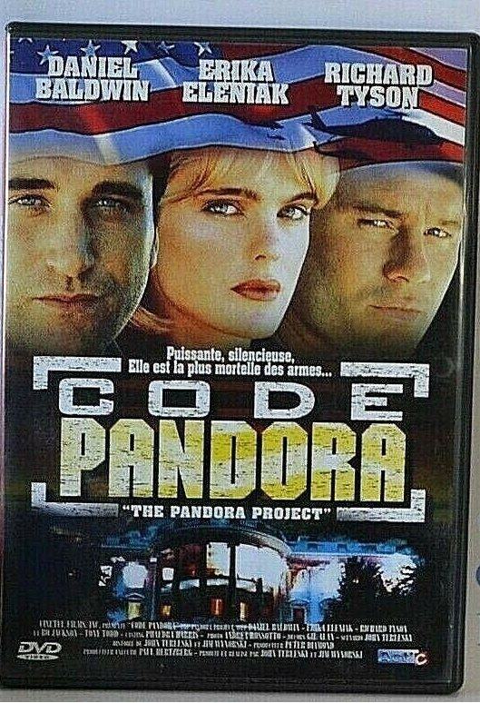 dvd - code pandora- Erika Eleniak - Thriller