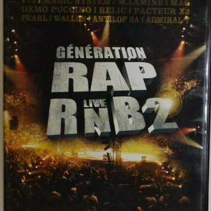 DVD Generation Rap RnB 2 live