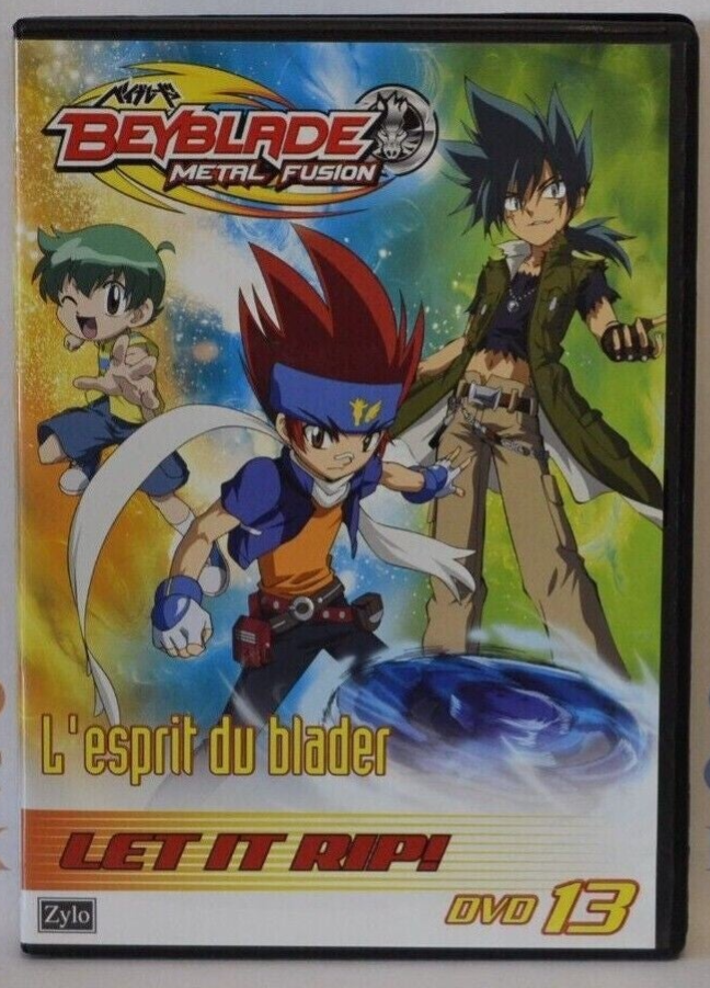 dvd beyblade l'esprit du blader vol 13