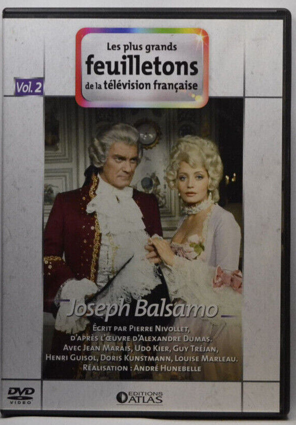 dvd Joseph Balsamo - vol 2 - Jean Marais - feuilleton - série TV