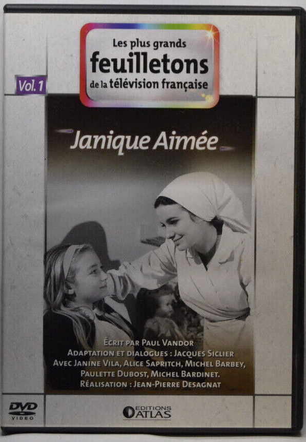 dvd Janique Aimée - vol 1 - Janine Vila - feuilleton - série TV